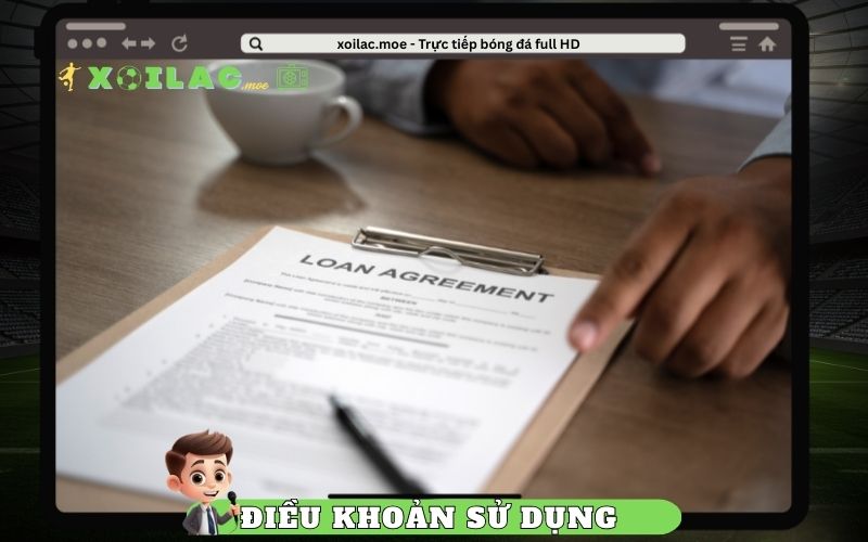 Giới thiệu điều khoản sử dụng Xoilac.moe