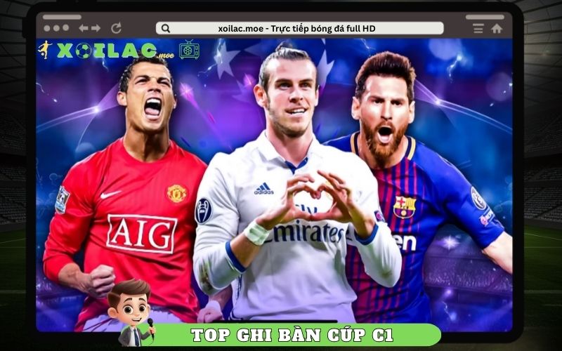 Top 5 Vua Phá Lưới Champions League - Huyền Thoại Ghi Danh