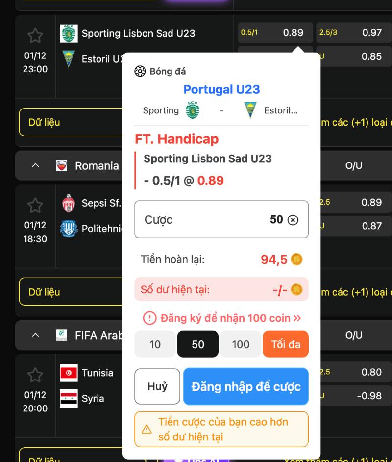 Cách đánh tỷ lệ châu Á hiệu quả